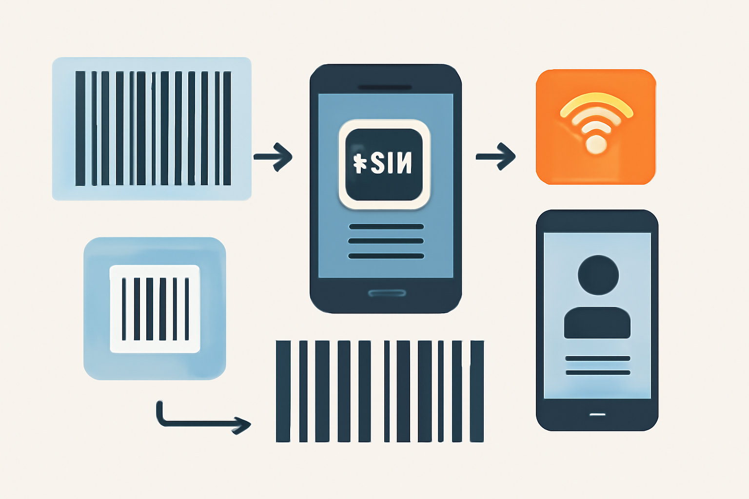 Barcode Standards Meet Telecommunications: The Technical Bridge to Virtual Connectivity